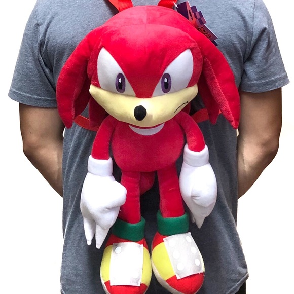 knuckles plush backpack